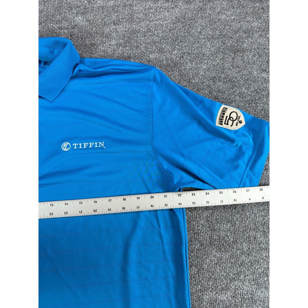 Callaway Tiffin Golf Polo Shirt Mens Large Blue Opti-Dri - Picture 5 of 7